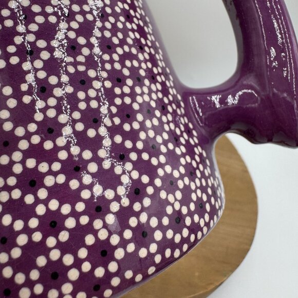 Sin Plomo Mexico Pottery Oversized Mug Beer Stein Decorative Piece Pitcher NICE - Picture 5 of 9